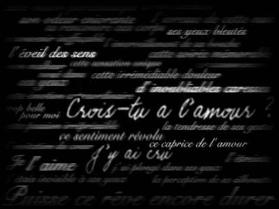 crois-tu a l'amour